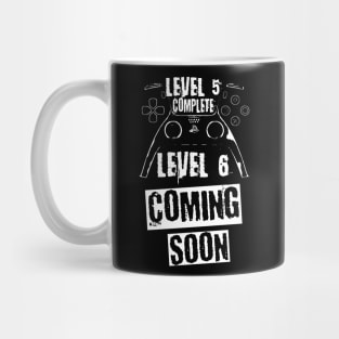 Level 5 Complete, white theme Mug